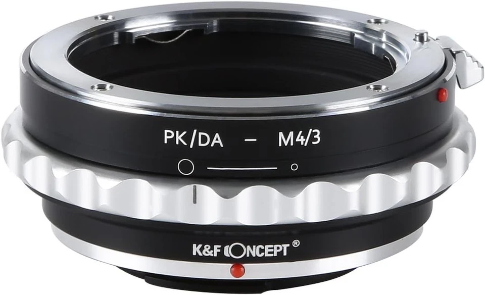 K&F PK/DA-M4/3 Pentax PK DA Lens to Micro Four Thirds M4/3 MFT Mount Adapter - Image 1 of 4