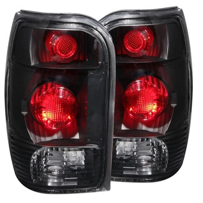 Черные задние фонари накаливания Anzo 211084 для 98–01 Ford Explorer/Mountaineer - Изображение 1 из 4