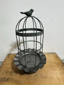 VTG Metal Wire Cloche Dome - Picture 1 of 8