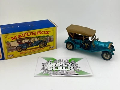 ⚡ Matchbox Y12 Models of Yesteryear - 1909 Thomas Flyabout in OVP Vintage ⚡ - Bild 1 von 4