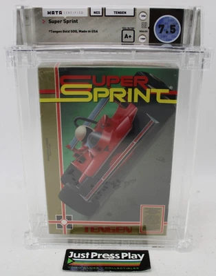 Super Sprint Nintendo NES Sealed Wata Graded 7.5 A+ - Image 1 of 4