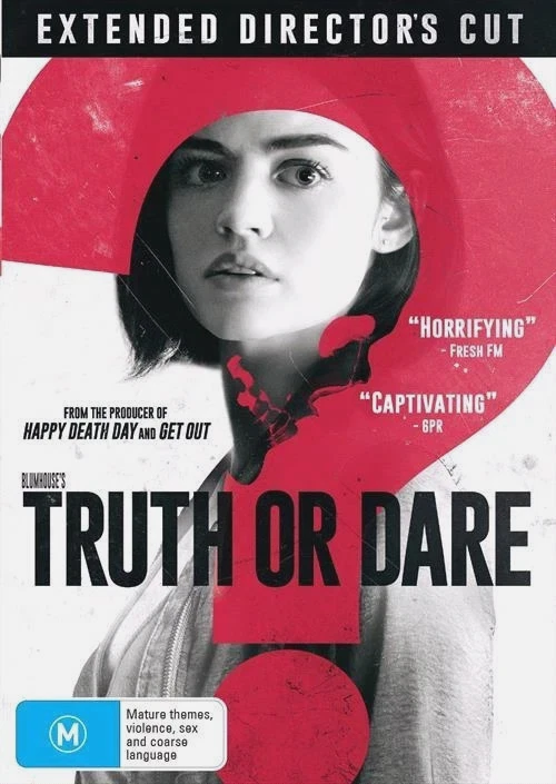 Truth Or Dare: Director's Cut (DVD 2017) Region 4 - NEW & SEALED - image 1 of 1