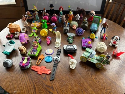 Lote de 50 Juguetes Usados McDonalds Burger King Aladdin Picapiedra TMNT Power Rangers Foto 1 de 4