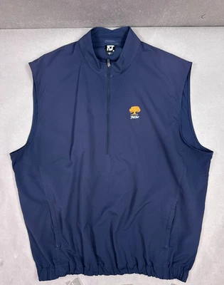Chaleco FootJoy Para Hombres 2XL Azul Golf Campo de Posición Roble Árbol Nacional Pullover Oficina Foto 1 de 4