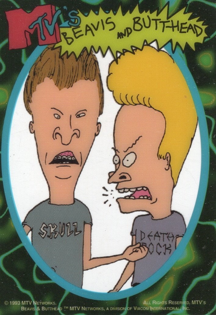 【USA】ビーバス &バッドヘッド　トレーディングカード Beavis and Butthead Cards | eBay