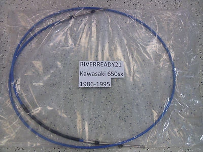 Kawasaki 650-sx Steering Cable 86-95 Jet-ski Stand up In Stock Brand New RTS #74 - Image 1 of 2