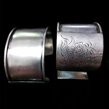 Diy embed wide bracelet 1piece Tribal exotic chinese hand-carved miao silver