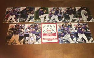 SGA 2019 TOPPS NATIONAL BASEBALL CARD DAY ROCKIES SET ARENADO DAHL BLACKMON - Picture 1 of 1