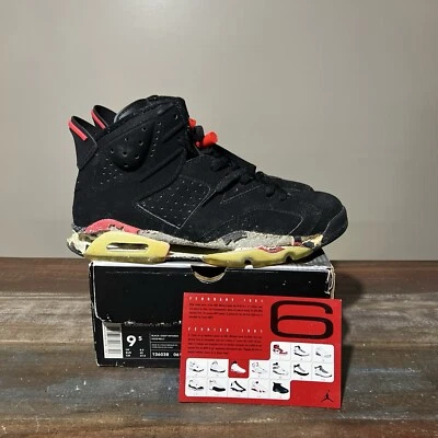 Air Jordan 6 Negro Infrarrojo 2000 Nuevo🦄 1991 Sin existencias Foto 1 de 4