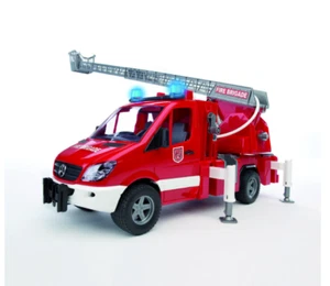 Fire Truck MB Sprinter with stairs and water pump Bruder Toy Car Model 1/16 1:16 - Picture 1 of 4