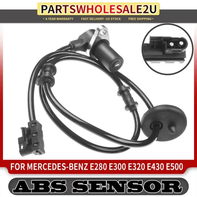 Rear Right ABS Wheel Speed Sensor for Mercedes-Benz W210 E280 E300 W211 E55 AMG - Image 1 of 4