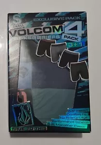 Volcom Boxer Briefs 4 Pack Small 28-30” Waist Comfort Fit Performance Stretch - Picture 1 of 2