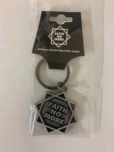 FAITH NO MORE STAR SHAPED METAL KEY RING OFFICIALLY LICENSED - Imagen 1 de 6