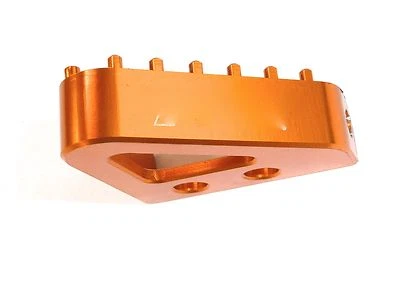 KTM 690 SMR DUKE ENDURO / R  SUPERMOTOR 2008-2015  REAR BRAKE STEP PLATE B13K - Image 1 of 4