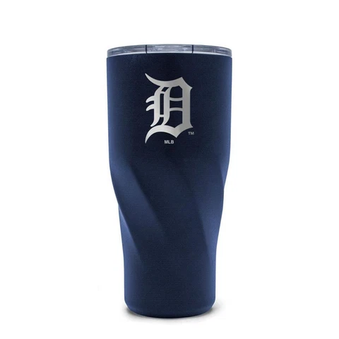Detroit Tigers 20oz Morgan Stainless Steel Tumbler [NEW] MLB Cup Travel Mug Cover