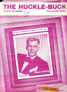 1949 Frank Sinatra Sheet Music - THE HUCKLE-BUCK - Picture 1 of 1