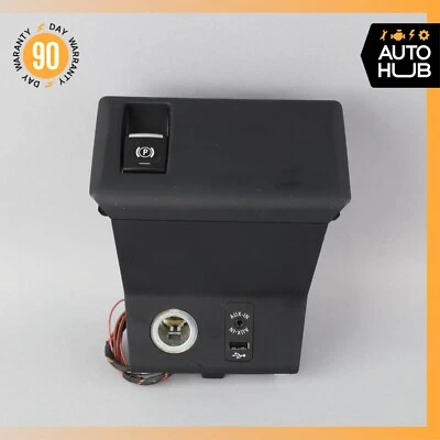 Enchufe interruptor estacionamiento consola central híbrida BMW i3 I01 con cubierta OEM Foto 1 de 4