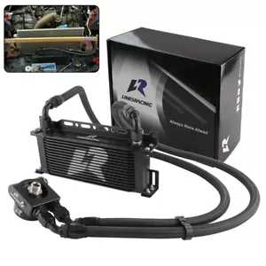 AN10 15 Row Oil Cooler Kit For Toyota GT86 FT86 Subaru BRZ 13-19 Scion FR-S BK - Picture 1 of 14