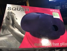 New listing
Homedics therapy Sqush Massaging Foot Pillow Soothing vibration New