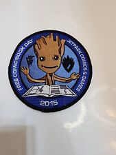 2015 Free Comic Book Day Jetpack Comics Groot 4" Round Patch