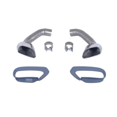 2 EMBOUT DE POT INOX ET CACHES POUR BMW X5 E70 LCI PHASE 2 DE 03/2010 A 06/2013 - Изображение 1 из 3