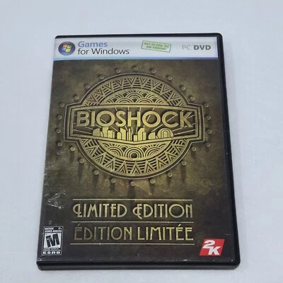 BIOSHOCK LIMITED EDITION GAMES FOR WINDOWS XBOX 360 PC DVD W/BOOKLET - Image 1 of 4