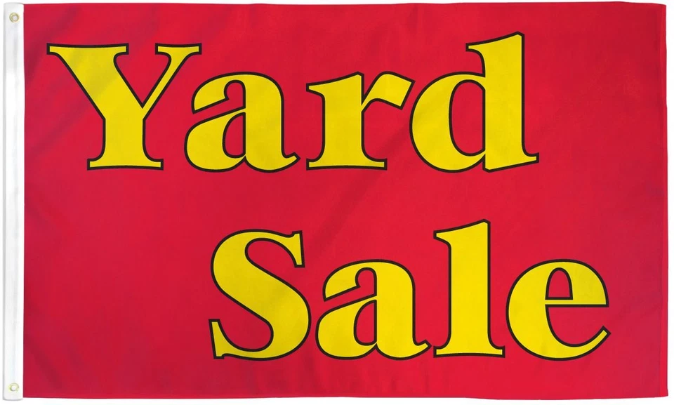 3x5 Yard Red and Yellow Flag Outdoor Business Sales Advertising Sign Banner