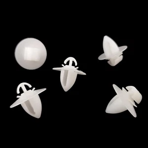10x molduras abrazaderas fijación soporte clips peugeot citroen c4 fiat doblo - Imagen 1 de 1