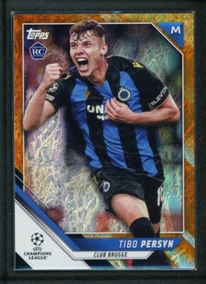 2022 TIBO PERSYN 22/25 TOPPS UEFA CHAMPIONS LEAGUE JADE TIGER ROOKIE RC #85 - Image 1 of 2