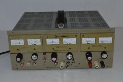 LAMBDA LPT-7202-FM REGULATED TRIPLE OUTPUT POWER SUPPLY  (AFF19) - Image 1 of 4
