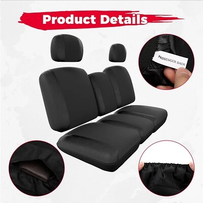 Cubierta de asiento KEMIMOTO 1680D UTV para Can Am Defender HD7 HD9 HD10 DPS 2016-2023 Foto 1 de 4