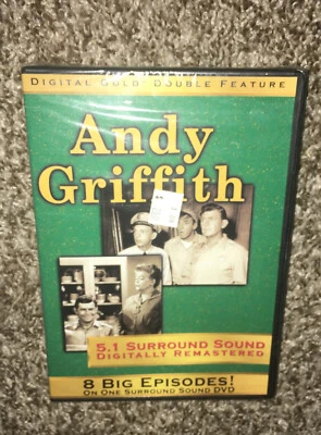 Andy Griffith Digital Gold Double Feature - 8 Episodes (DVD) Brand New Sealed - Image 1 of 2