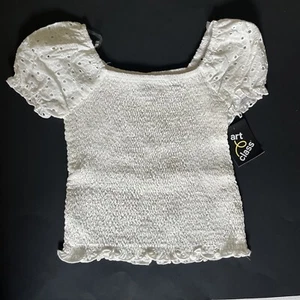 Girls' Top - M(7/8)-Art Class -White- NWT - Picture 1 of 4