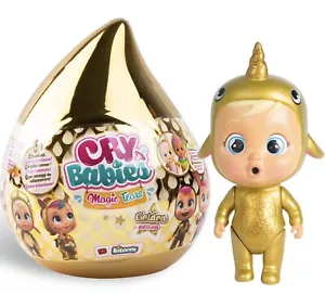 Cry Babies Magic Tears Golden Edition Mini Collectable Golden Doll Mystery Pack - Picture 1 of 8