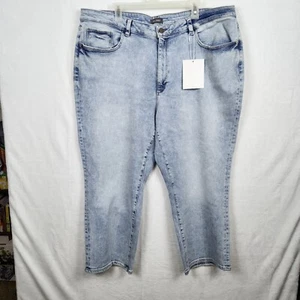 DL1961 Jeans Patti Straight High Rise Vintage Ankle Ultra Light Wash Gr. 24W - Bild 1 von 15