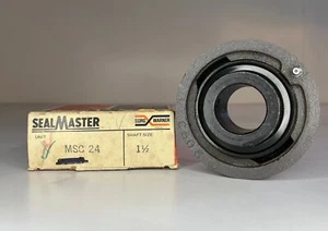 1 cuscinetto montato SEALMASTER MSC-24 con set cuscinetto vite 1-1/2" alesaggio (NUOVO) - Foto 1 di 4