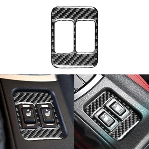 Cubierta de botón de calefacción de asiento de fibra de carbono para Toyota 86 Subaru BRZ 2017-2019 - Imagen 1 de 15