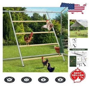 Durable 56” Chicken Perch - Tiered Design for Elevated Comfort & Easy Cleaning - Picture 1 of 11