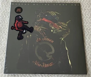 QUEENS OF THE STONEAGE - IN TIMES NEW ROMAN - LTD ED 2xLP RED VINYL + RARE PATCH - Picture 1 of 7