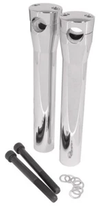 New 12” Chrome Handlebar Riser Set For Harley Davidson Springers U.S. Dealer - Picture 1 of 1