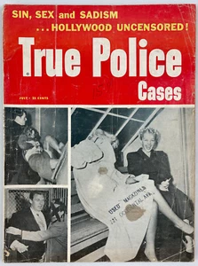 True Police Cases Magazine, July 1954, Vintage True Crime Stories, Pulp - Picture 1 of 4