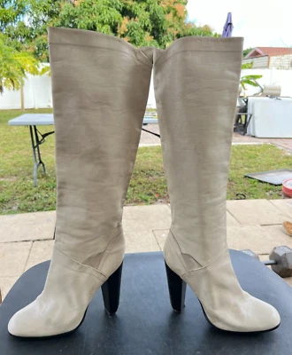 MARC JACOBS MUJER BLANCO ALTO CUERO Botas TALLA U.S 10.5 / EURO 41 Foto 1 de 4