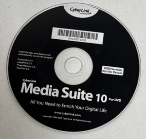 CyberLink Media Suite 10 for DVD Software - Picture 1 of 4