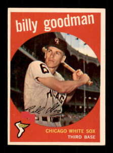 1959 Topps #103 Billy Goodman VG/VGEX White Sox 556795