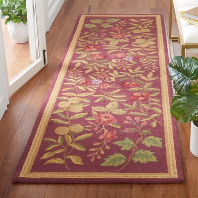 Safavieh Chelsea BURGUNDY 2'-6" X 6' Runner - HK210C-26 - Image 1 of 3
