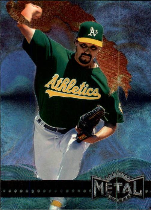 1996 (ATHLETICS) Metal Universe #102 Steve Ontiveros