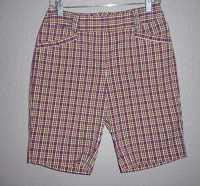 Bermudas SPORT HALEY Pantalones Cortos Informales, Golf, Caminar Larga Deporte, Golf, Elástico, Talla 4 Foto 1 de 4