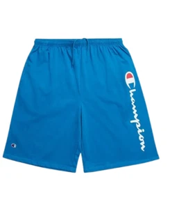 NEW- Champion Balboa Blue Big and Tall Side Script Jersey Shorts- Men's 2XL - Picture 1 of 6