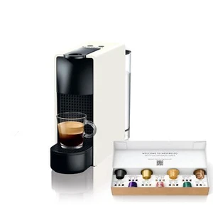 Nespresso Capsule Coffee Maker Essenza Mini Pure White C Water Tank Capa - Picture 1 of 1