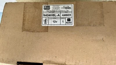 "Sistemas de advertencia de estrellas 9404H8L-A barra de luz ámbar montaje permanente"  Foto 1 de 2